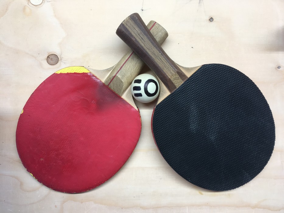 table tennis paddles